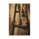 Hands Holding Ladder Canvas