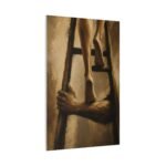 Hands Holding Ladder Canvas - Image 2