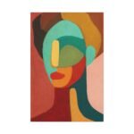 Abstract Colorful Portrait
