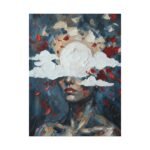 Surreal Woman with Clouds - Image 5